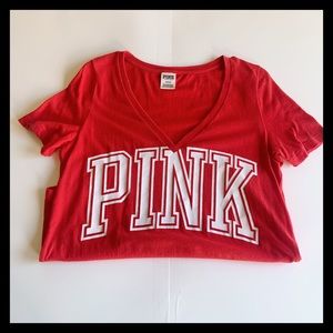 PINK red t-shirt